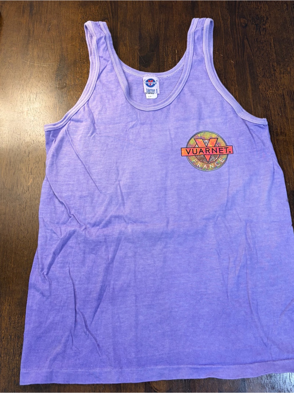 Vuarnet Lilac to Deep Purple Ombre Tank Top